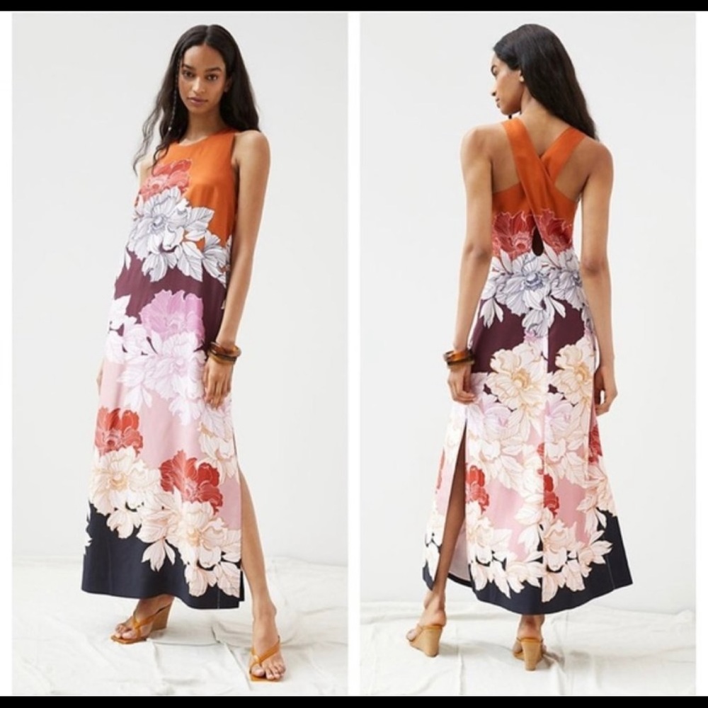 Anthropologie Maeve beautiful and vibrant maxi. Medium. VGUC. No flaws.